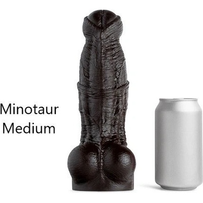Mr. Hankey’s Toys Minotaur Medium prémiové silikonové dildo s Vac U Lock 25 x 4,5 - 7,1 cm