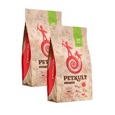 Petkult Dog Medium Adult Lamb/Rice - 2 x 12kg