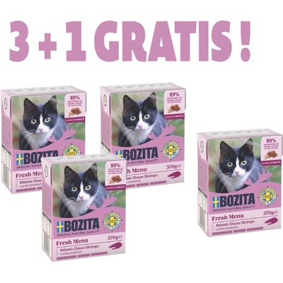 Bozita cat chunks in sauce with shrimps 370 g
