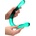 RealRock Double Dong 17" 42cm Turquoise