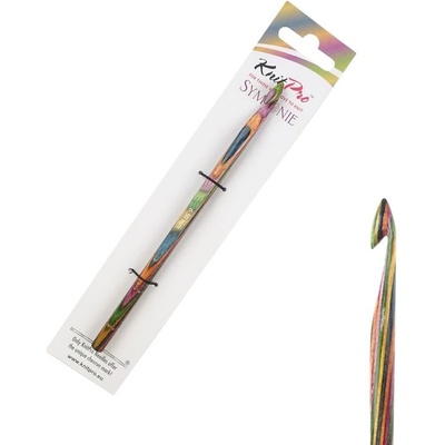 Dřevěný háček KnitPro Symfonie 6,5 mm