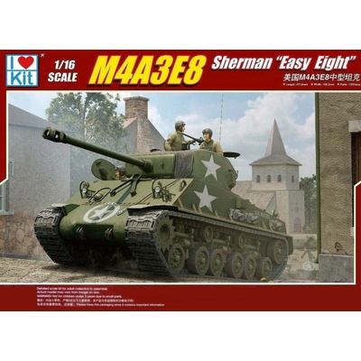 Merit I LOVE KIT International M4A3E8 Sherman Easy Eight 1: 1 6