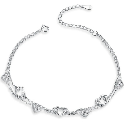 Mabell dámský stříbrný náramek HOLLY CZ221SCB151C45