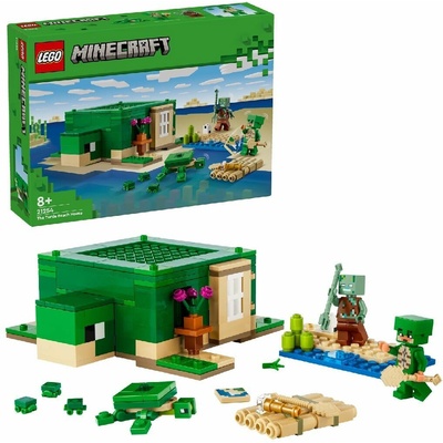 LEGO® Minecraft 21254 Korytnačí domček na pláži