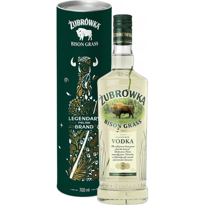 Zubrowka Bison Grass Vodka 37,5% 0,7 l (tuba)