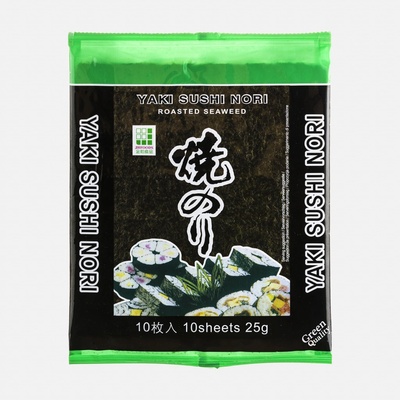 Yaki Sushi Nori Green pražené mořské řasy 25 g – Zboží Dáma