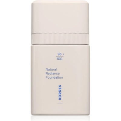 Korres Natural Radiance Foundation фон дьо тен за естествен вид цвят 01 Light 30ml