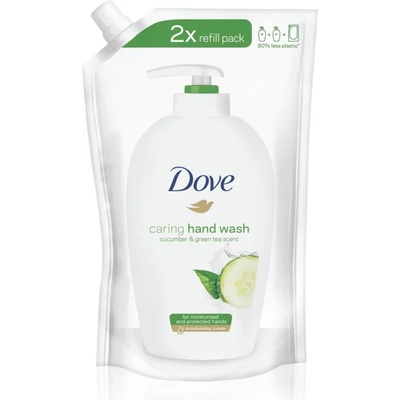 Dove Go Fresh Fresh Touch течен сапун пълнител краставица и зелен чай 500ml