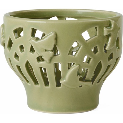 Kähler 691207 Stojan na čajovú sviečku Orangery Spring Leaf 9,5 cm