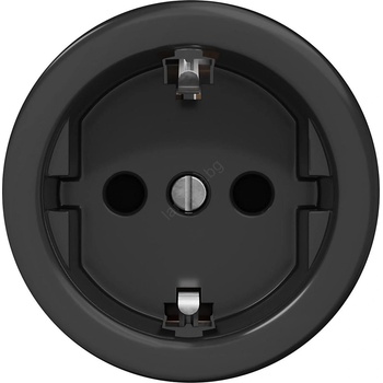 Image 1 of Reblig - Ретро безрамкова домашна SCHUKO розетка 230V/16A черна (RG0107)