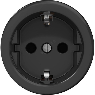 Reblig - Ретро безрамкова домашна SCHUKO розетка 230V/16A черна (RG0107)