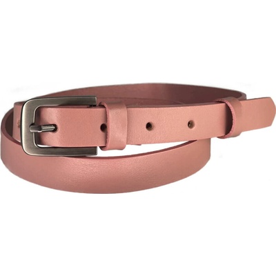 Penny Belts kožený opasek 20-204-503 růžový