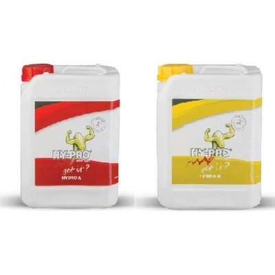 Hy-Pro Hydro A/B 5L - минерален тор за растеж и цъфтеж в хидропоника