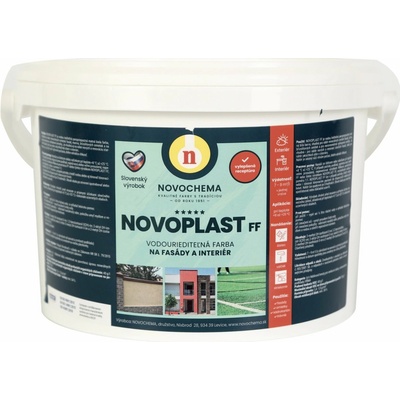 NOVOCHEMA NOVOPLAST FF biela 25 kg