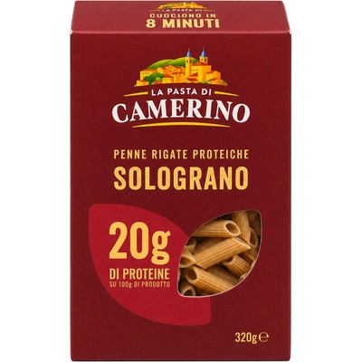 La Pasta di Camerino proteínové cestoviny Penne Rigate SOLOGRANO 320g Kartón 12ks