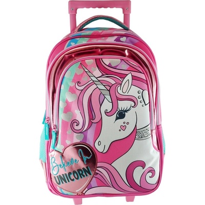 Ученическа раница на колела Believe in Unicorn (241251)