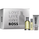 Kosmetické sady Hugo Boss Boss Bottled EDT 100 ml + sprchový gel 100 ml + EDT 10 ml dárková sada