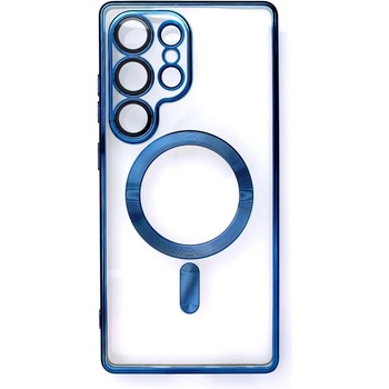 HQWear Галваничен калъф с MagSafe за iPhone 16e - син (5907769374975)