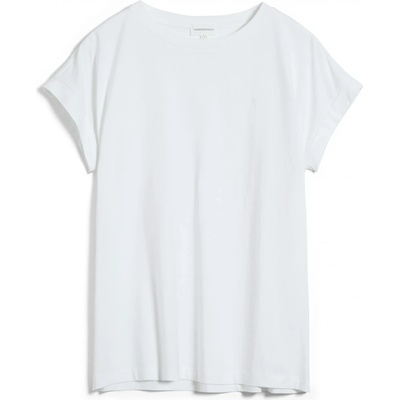 Armedangels Дамска тениска ARMEDANGELS Women's Idaa Logo T-shirt - White - размер XS (116-6799-0611)