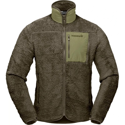 Norrøna Мъжко поларено яке Norrøna Femund Warm3 Jacket Fleece jacket - Olive Night - размер S (005-5290-0211)