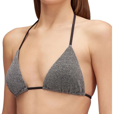 SUNDEK Jennifer lurex triangle bikini top - Grey (Silver)
