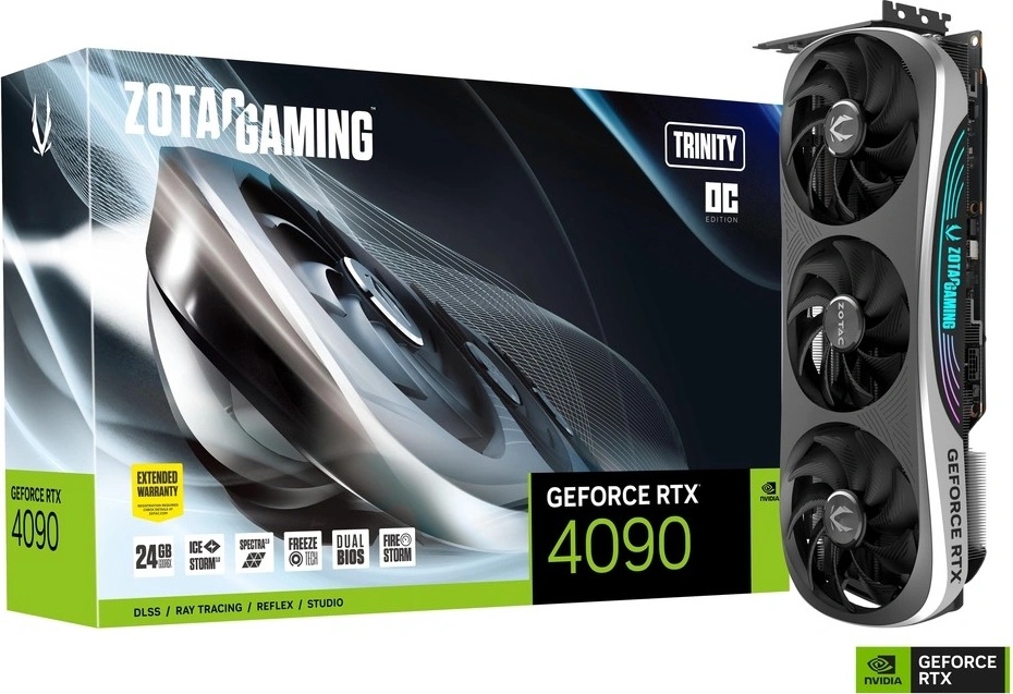 Zotac GeForce RTX 4090 Gaming Trinity OC 24GB GDDR6x ZT-D40900J
