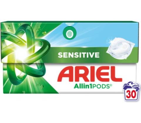 Ariel Sensitive kapsle 30 PD