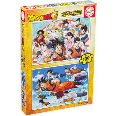 Educa Пъзел Educa от 2 x 100 части - Dragon Ball (EDU18214)