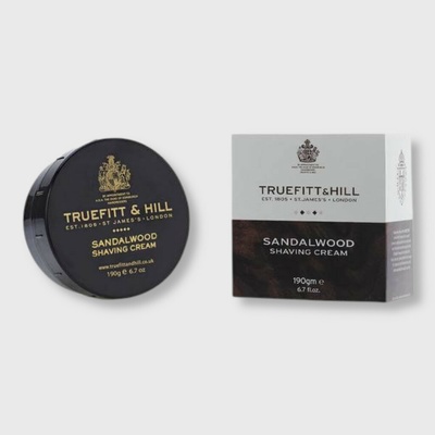 Truefitt & Hill krém na holenie Sandalwood 190 g