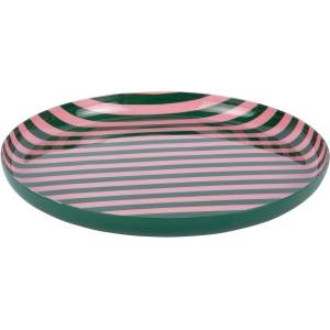 PT LIVING Зелена/светлорозова желязна чиния ø 22 cm Animado - PT LIVING (PT4402GR)