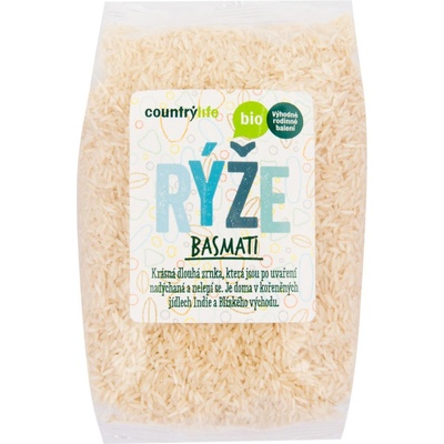 Country Life Rýže basmati Bio 1 kg