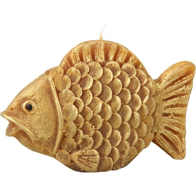 Ceramicus KAPR vánoční 15x10x5cm zlatá