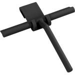 WENKO Черна силиконова чистачка за баня Wenko Squeegee Mola (24171100)