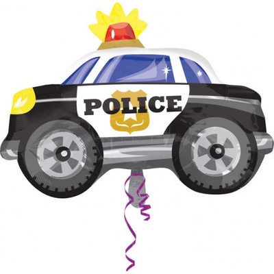 Police auto balónek 60 cm x 45 cm