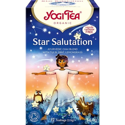 Yogi Tea Čaj Pozdrav hviezdam 17 x 1,9 g