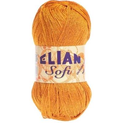 VSV Pletací příze Elian Sofi 4876 - žlutá