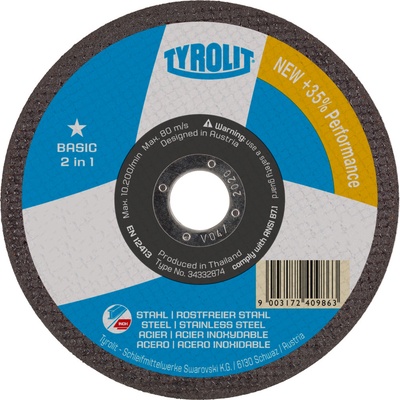 Tyrolit Basic Kotúč rezný 230 x 2,0 x 22,23 mm A30R 34332877