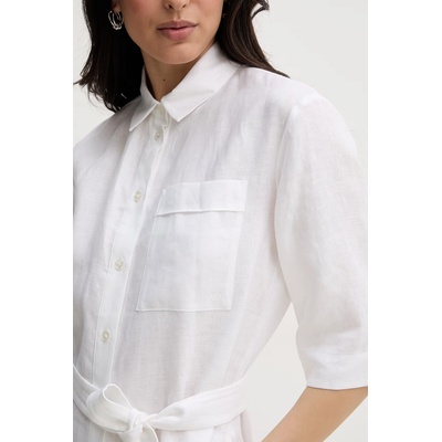 MM by Max Mara лятна рокля ленена (2616221068600)