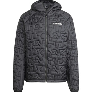 adidas Terrex Мъжко синтетично яке adidas Terrex Terrex Xperior PL Loose Fill Insul. Hooded Synthetic jacket - Black - размер XXL (004-6111-0116)