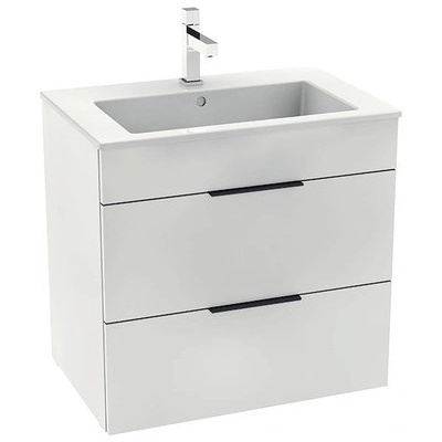 Skrinka s umývadlom Jika Cube 65 cm biela H4536021763001