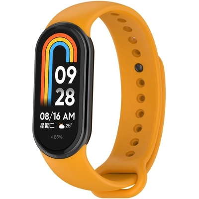VSECHNONAMOBIL 87193 SILICONE Vyměnitelný řemínek pro Xiaomi Smart Band 9 žlutý