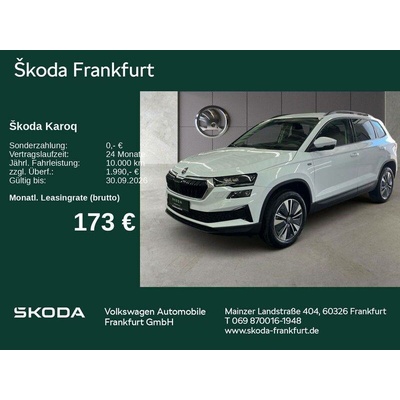 Skoda Karoq 1.5 TSI Tour DSG 110 kW