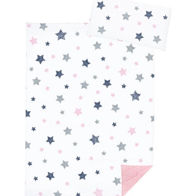 Klups Deka s vankúšikom Velvet Pink