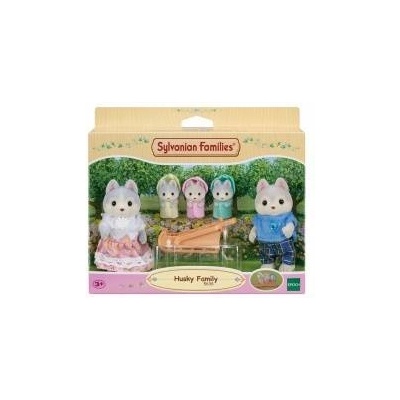 EPOCH Set of Dolls Sylvanian Families The Husky Family