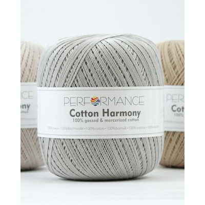 Performance Bavlněná příze Cotton Harmony 2007 - šedá 100g 560m