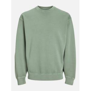 JACK & JONES Блуза Jack and Jones Men's Faded Sweat Crew Neck Sweatshirt - Iceberg Green