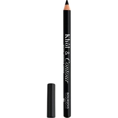 Bourjois Молив за очи Khol & Contour, 001 Black, 1.2 g