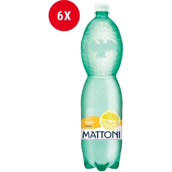 Mattoni citron perlivá 6 x 1,5 l