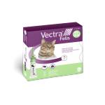 Ceva Vectra Felis - спот он форма против бълхи, кърлежи, мухи, комари, за котки / 3 броя пипети