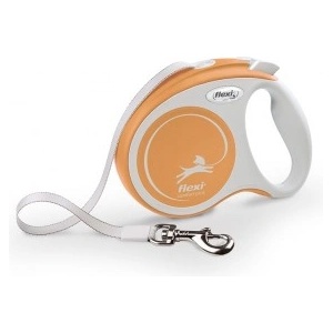 flexi Автоматичен повод Flexi COMFORT PLUS XS ЛЕНТА - Светло жълт, 3 м за кучета до 12 кг NOBBY Germany 04574